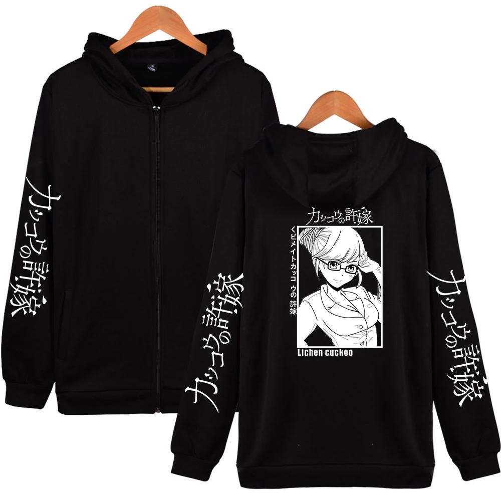 

Новинка 2021 г., толстовка с капюшоном на молнии с 2D принтом «Cuckoos» для мужчин и женщин, модные толстовки на молнии