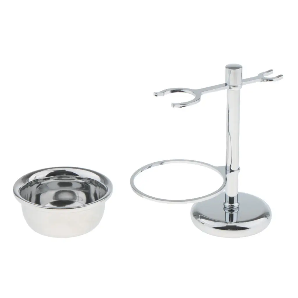 Подставка для кистей бритья держатель чаша мыла салонный парикмахерский набор