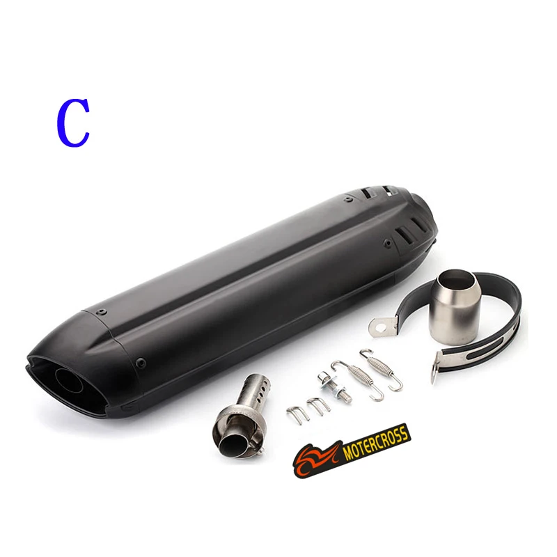 Универсальный модифицированный глушитель для мотоцикла 470 мм|Выхлопные трубы и