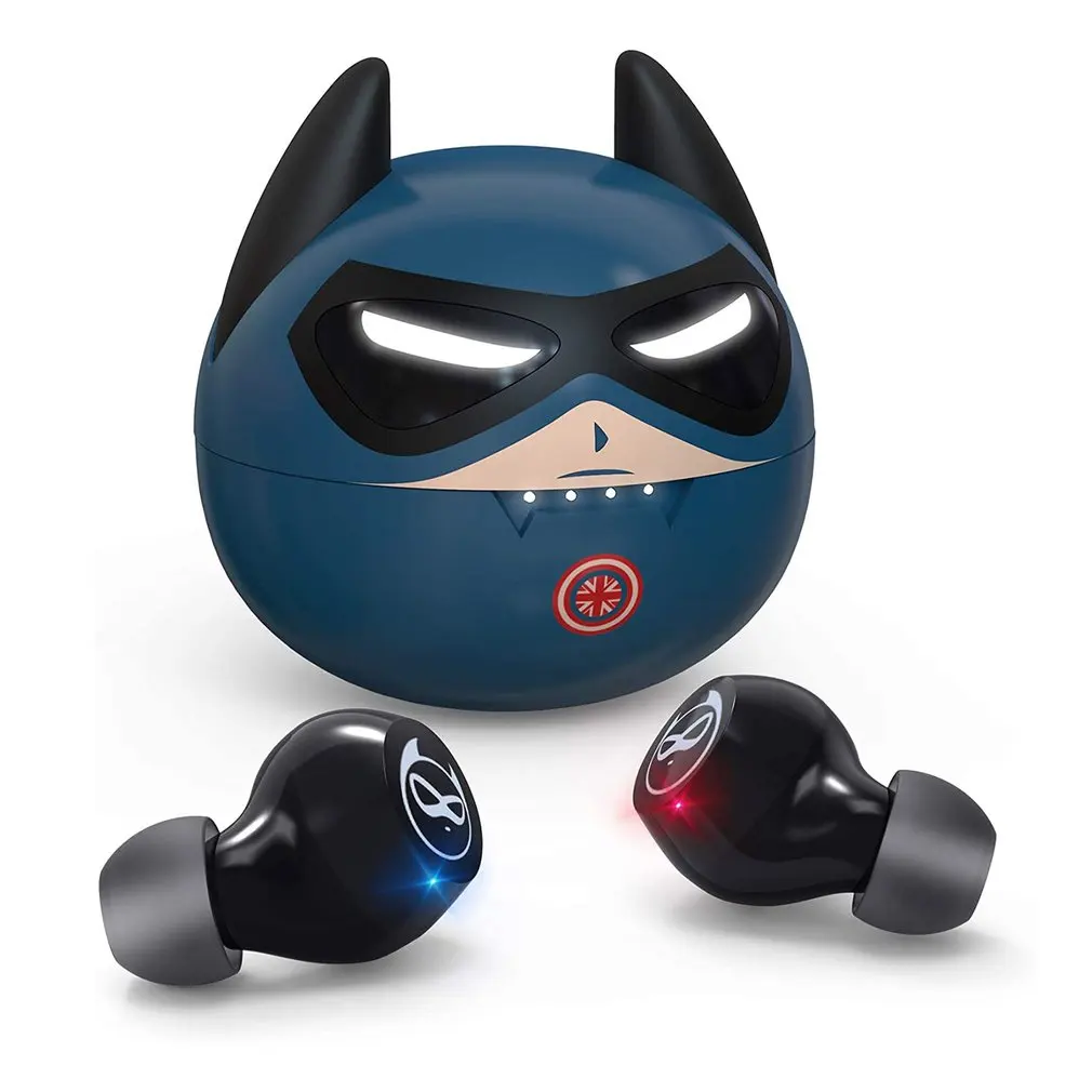 

Wireless Headphones Cute Cartoon Headphones HiFi Stereo Cosplay Gift 36H Playtime Music With Built-in Mic