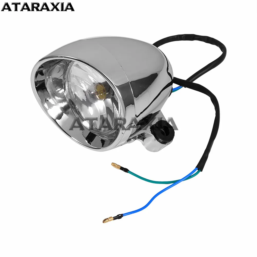 Универсальные мотоциклетные фары противотуманные в стиле ретро 10 Вт 12 В для Harley