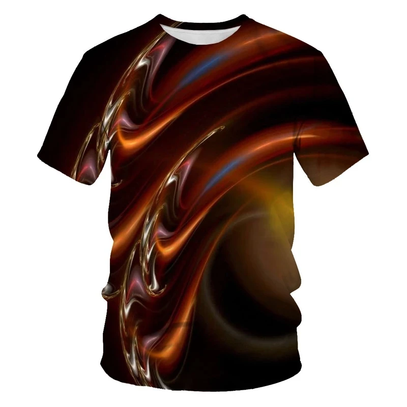 

Turbo Curve Men's 3D Printed Men's T-shirt Three-dimensional Space Casual O-Neck Men's Clown T-shirt for men Hip-Hop Apparel