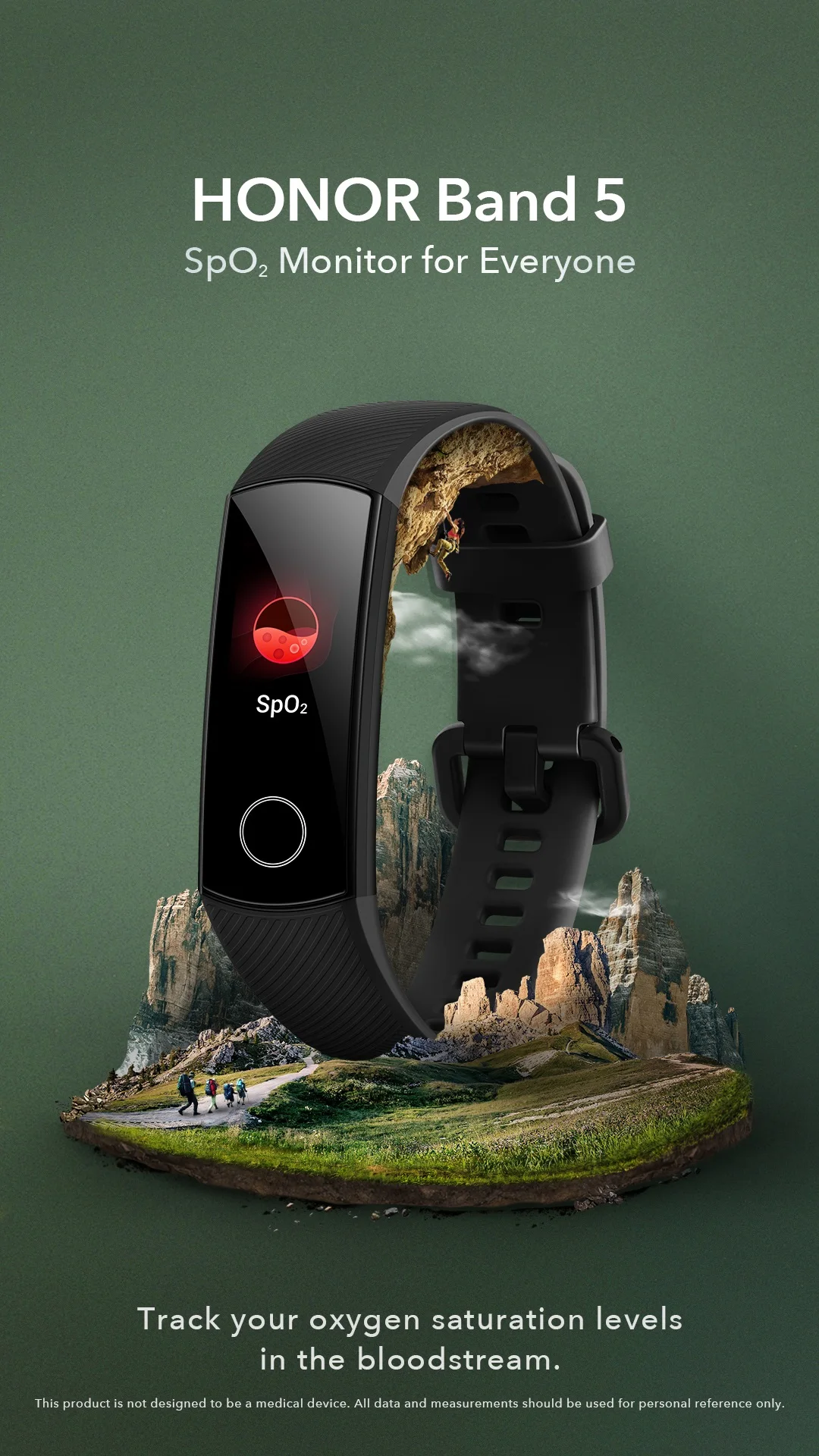 Global Versio huawei Honor Band 5 4, умный Браслет, умный браслет, шагомер, сенсорный экран, для плавания, сердечного ритма, сна, монитор