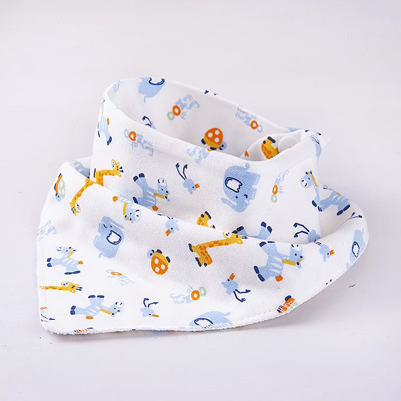 5pcs W Type Bibs 5 шт., 10 шт., детские нагрудники из мягкого натурального хлопка, детский слюнявчик для капель и прорезывания зубов, супер впитывающая детская отрыжка - Цвет: 5pcs W Type Bibs