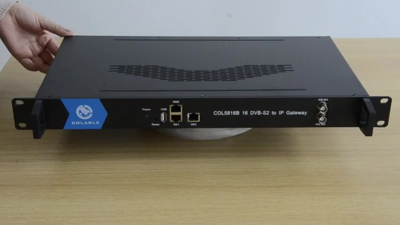 

Конвертер CATV в IPTV, шлюз COL5816B, 16 CH DVB-C в IP SPTS