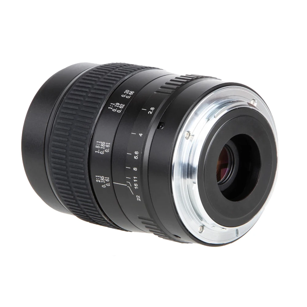 Супер Макро ручная Фокусирующая линза 60 мм f/2 8 2:1 для камер Canon Nikon Pentax Fuji Sony E mount