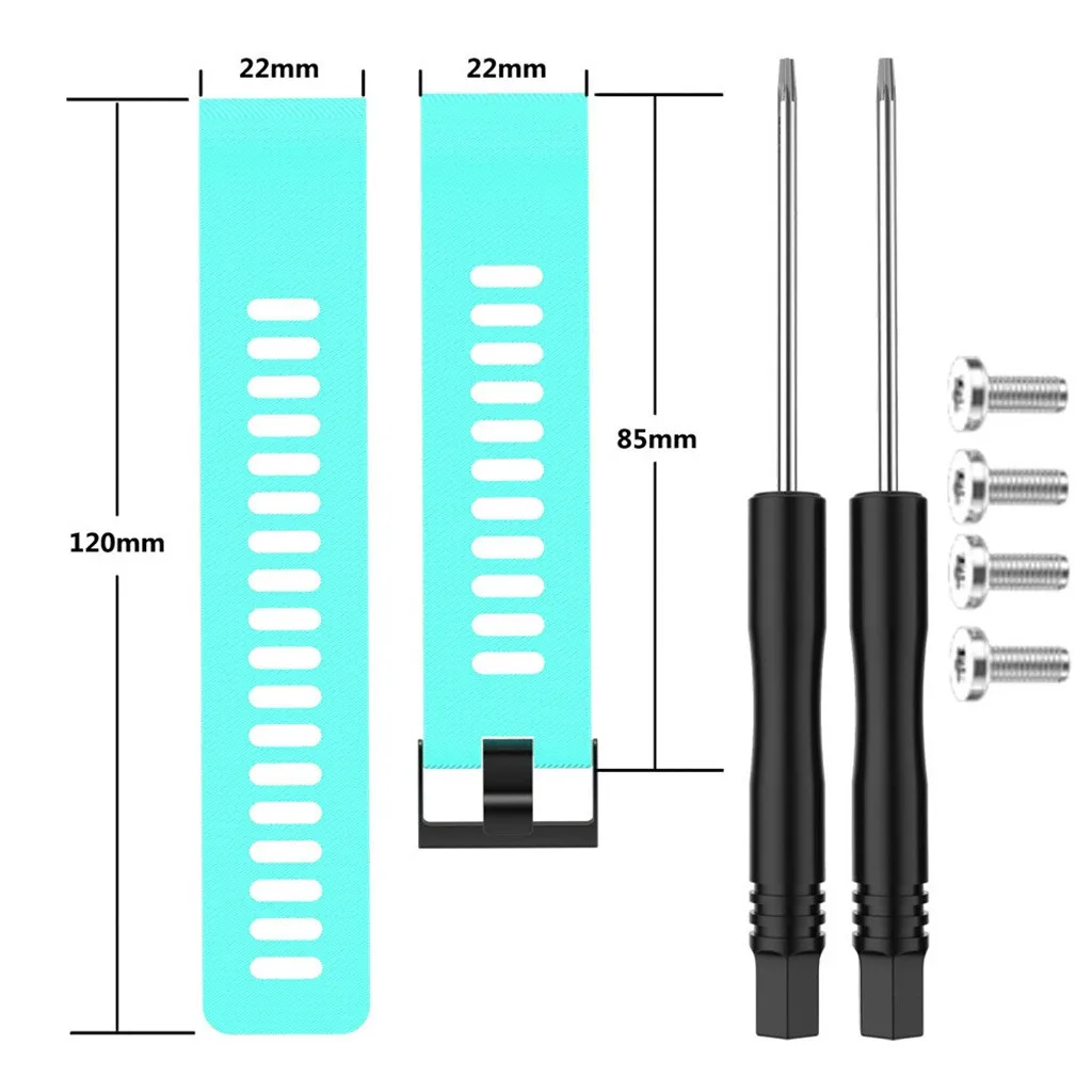

Sports Silicone Replacement Wristband Band Strap For Garmin Forerunner 35/30 Wristband Watch Strap Smart Watch Accessories #BL5