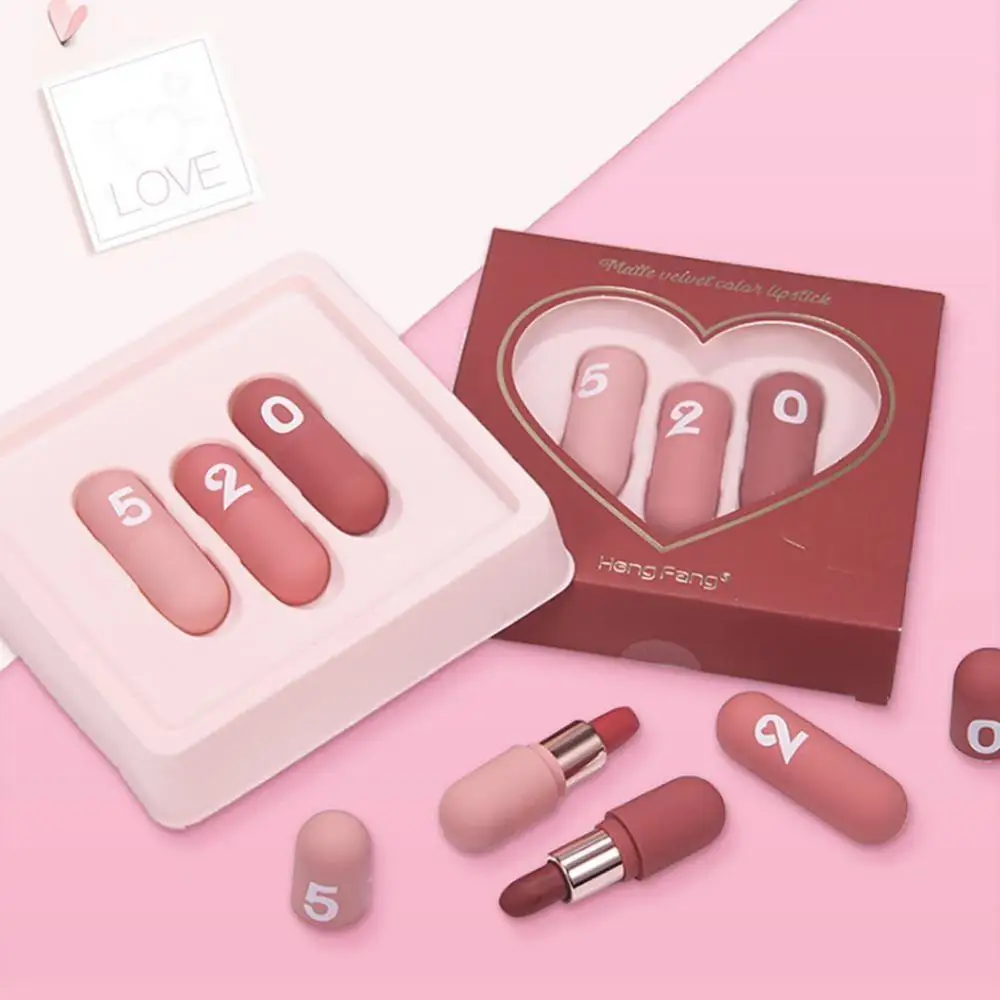 Водостойкая матовая помада модная увлажняющая гладкая стойкий блеск для губ