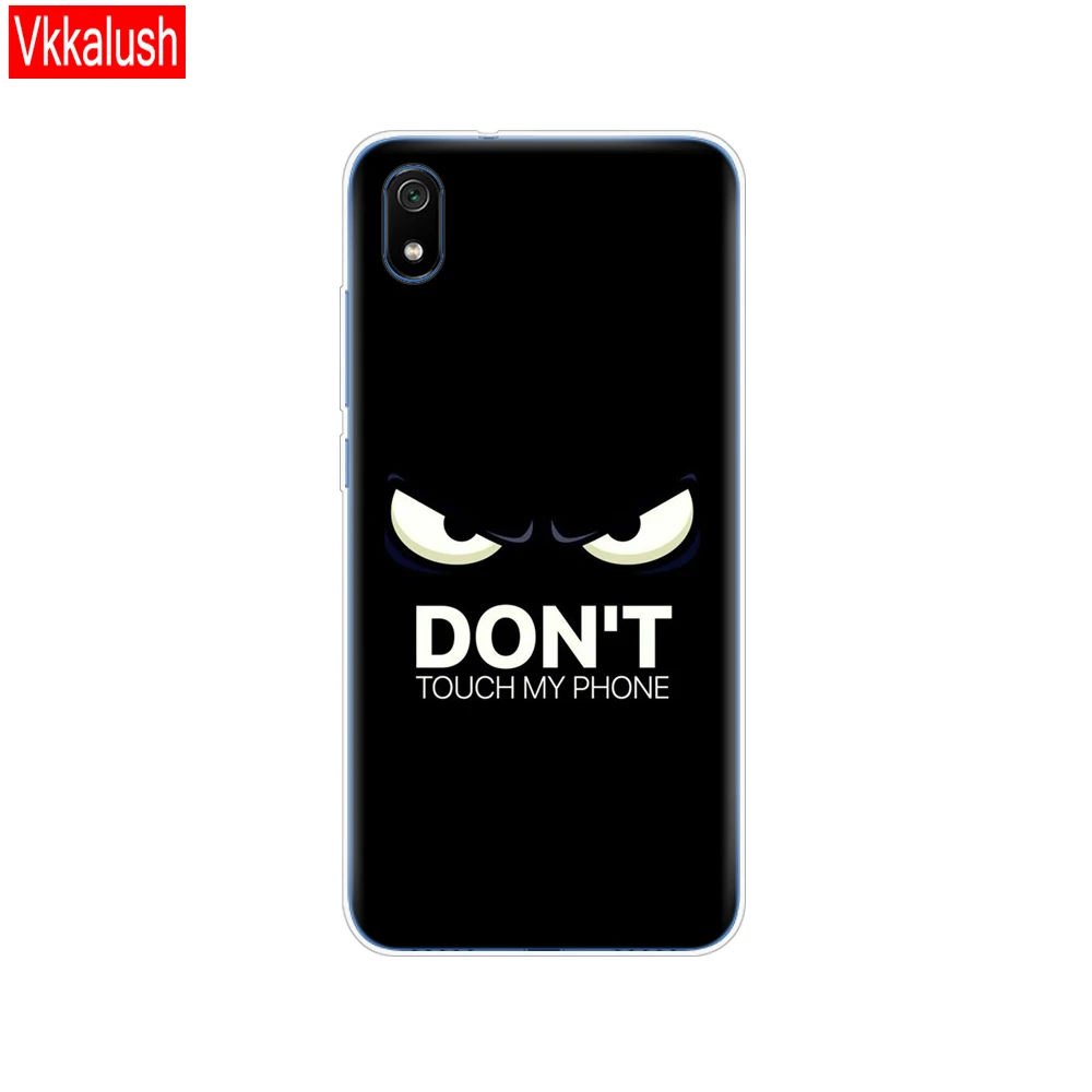 80271 Чехол для Xiaomi redmi 7a чехол s полная защита Мягкий ТПУ силиконовый чехол на заднюю панель для redmi 7 A бампер redmi 7a чехол для телефона с кошкой - Цвет: 80271