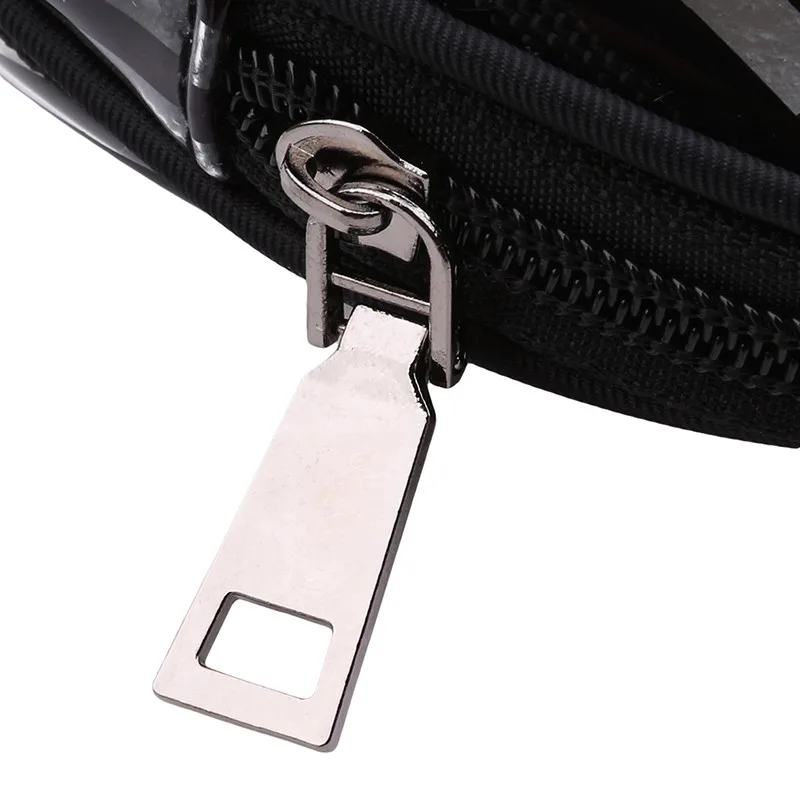 

1PC PVC Transparent Large Capacity Cosmetic Bag Women Fashion Travel Portable Waterproof Stripes Make Up Toiletry Bags