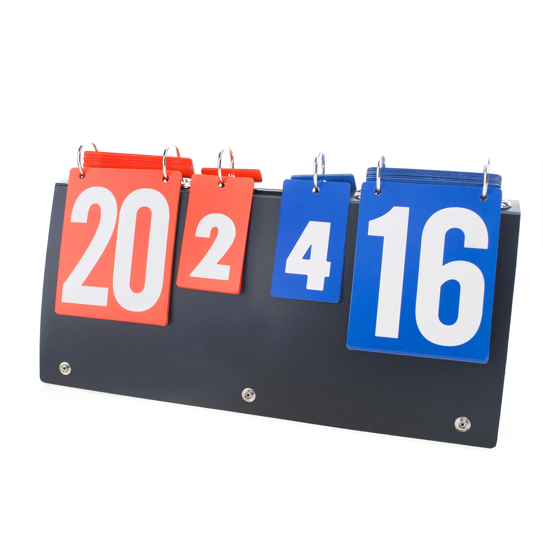 Табло 4 цифры для разных видов спорта с обеих сторон Пластик Портативный флип