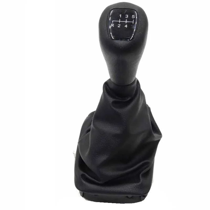 Ручка переключения рулевого механизма автомобиля Gaiter Boot Cover рычаг палки головы гандбол для Mercedes Benz W202 C W208 CLK(97-03) W210 E класс - Название цвета: 5 speed set