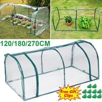 home courtyard greenhouse outdoor garden transparent pvc cover for flowers mini agriculture plant shelter keep warm sunroom