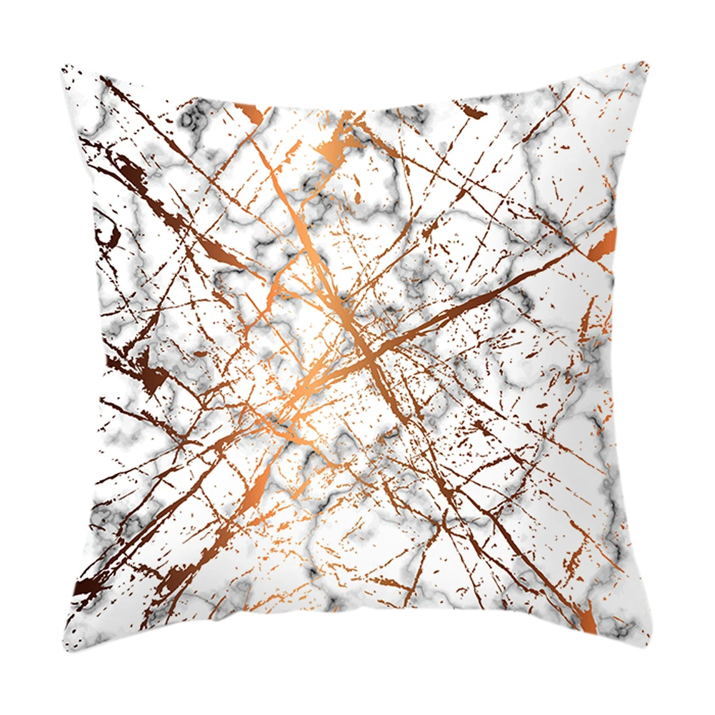 1 шт. чехол с геометрическим узором Чехлы для подушек желтая и серая Алмазная