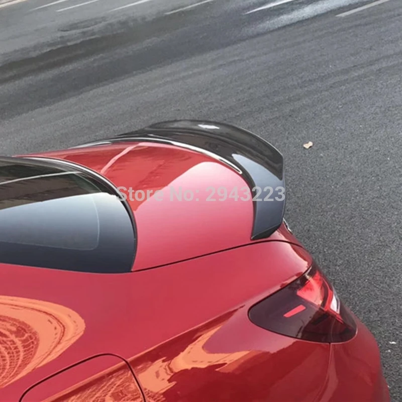 2013-2017 задний спойлер из углеродного волокна на крышу багажника крыло для Mercedes CLA