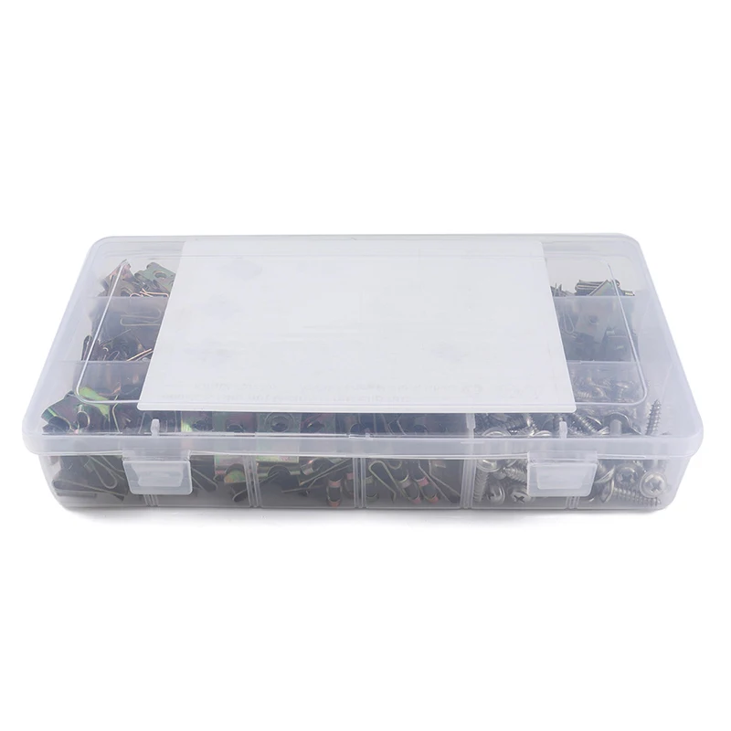 Rustproof 480 шт./компл. зажимы для шпилек u образные гайки крепежные детали скорости