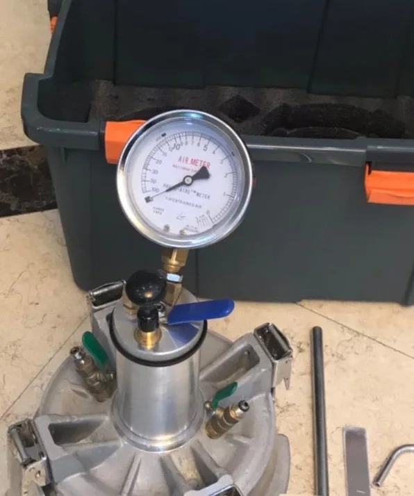 

STLH-1 Fresh Concrete Testing Concrete Air Meters Super Air Meter