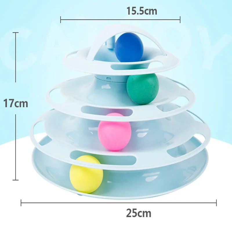 Pet Cat Toy Play Disc Training Tower Track Intelligence Interactive Supplies Dog Tunnel Accesorios Laser Pointer | Дом и сад
