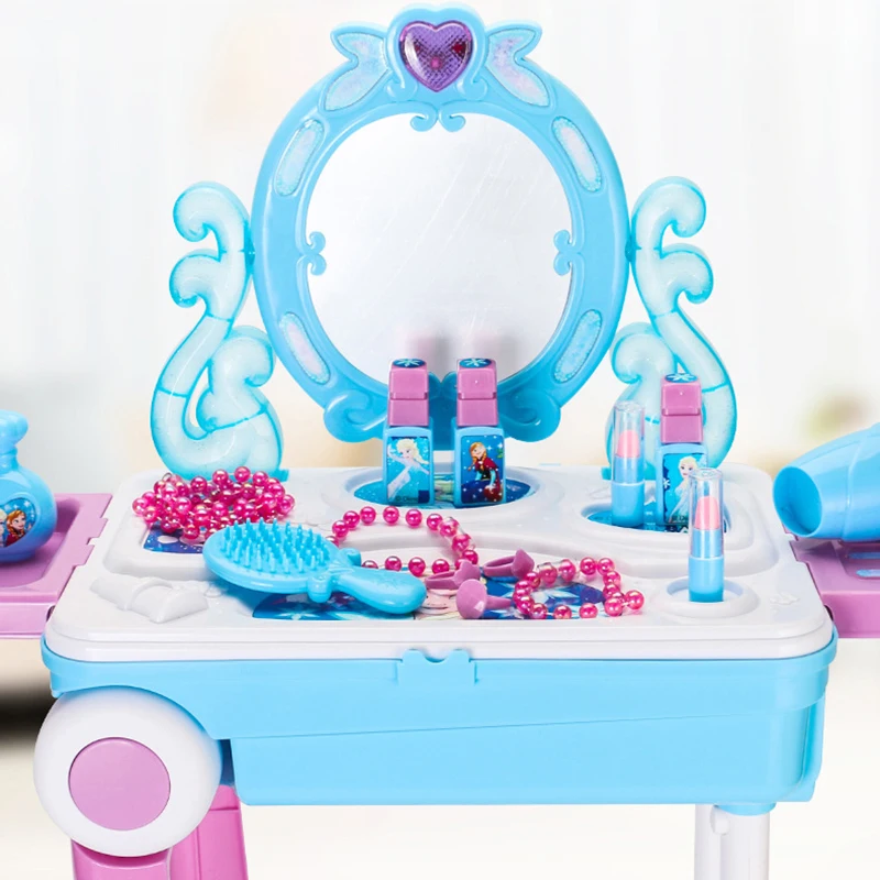 Игрушки для маленьких девочек Холодное сердце disney принцесса косметический стол