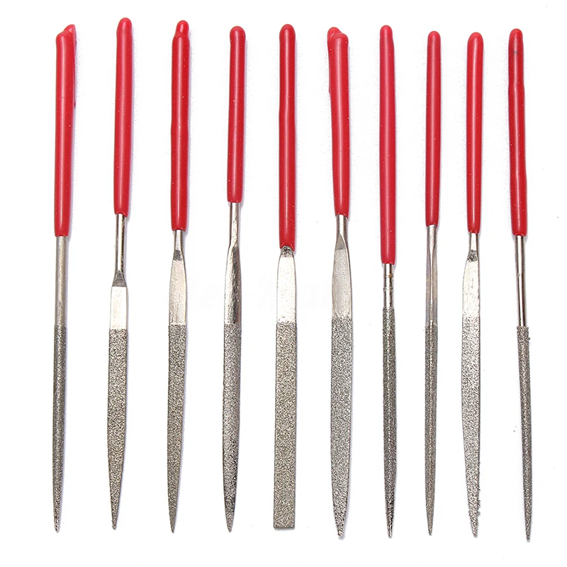 

10pcs Diamond Needle Precision Repair Craft Jewellery Glass Tool Kit