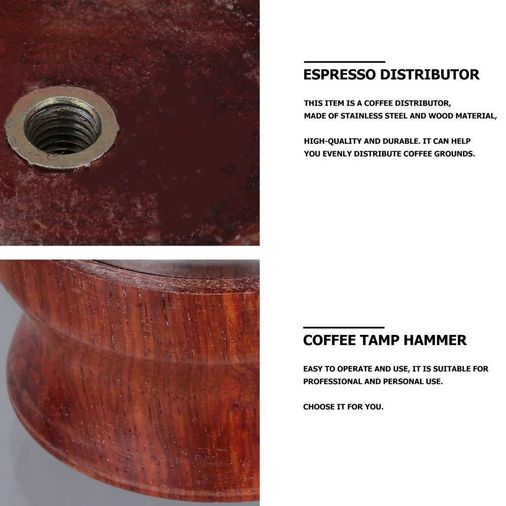 

1Pc Coffee Distributor Espresso Distributor Coffee Tamp Hammer Distribution Tool