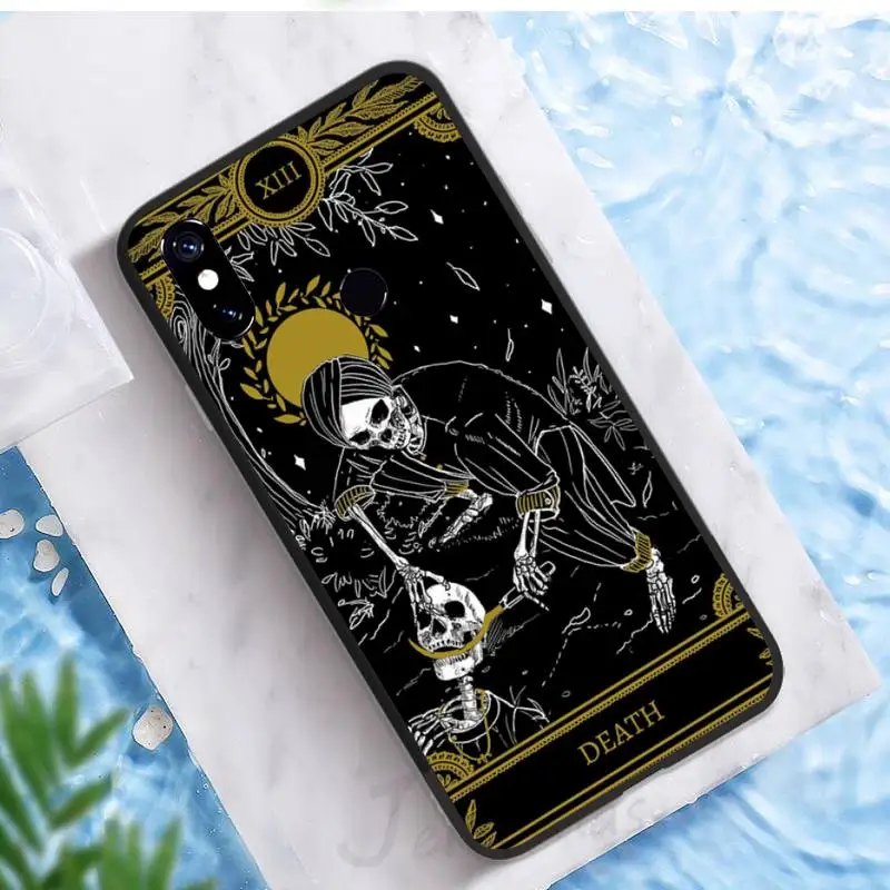 

Tarot Skull Faith Phone Case For Xiaomi Redmi note 7 8 9 t k30 max3 9 s 10 pro lite