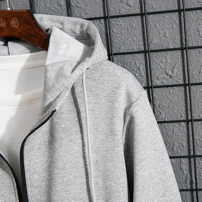 

Pure cotton clothes, solid color fashion hoodies, available for men and women, full size factory direct sales