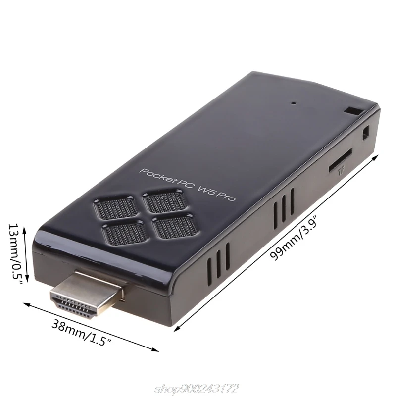 

W5 Pro Mini Computer Stick Windowns 10 Mini PC I-ntel A-tom Z8350 2GB DDR 32GB eMMC Support 4K 2.4G/5.8G WiFi CC A29 21 Dropship