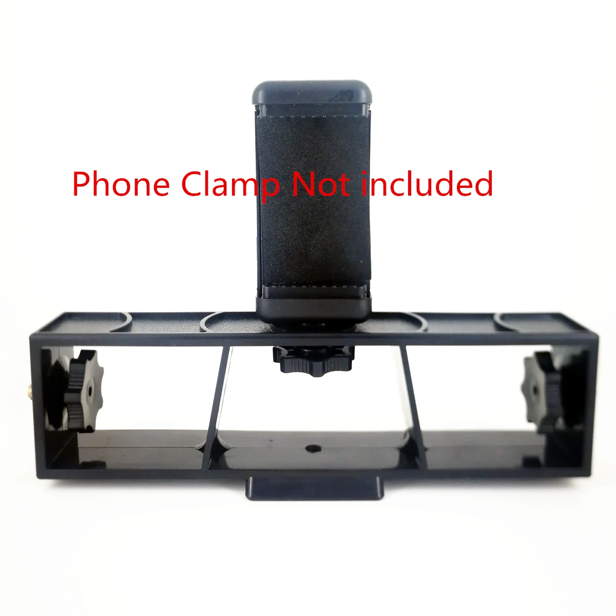 

3-Position 1/4 Screw Holder Bracket for Mobile Cell Phone Tripod Light Stand Selfie Live Broadcast Youtube Vlog Light Mic