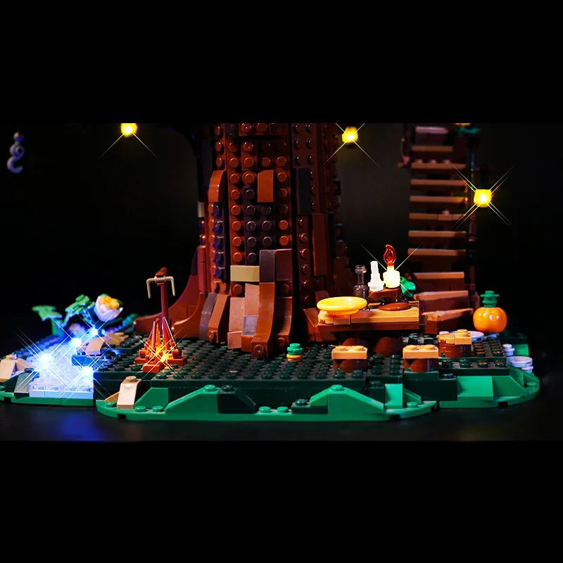 Kit de luces LED para el hogar, conjunto de iluminaci&oacute;n para el &aacute;rbol de la serie Ideas 21318, no incluye el modelo-3