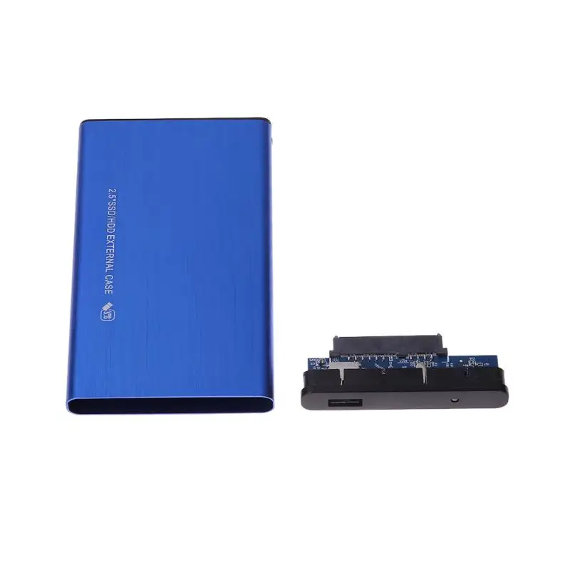 Новый HDD чехол 2 5 "SATA к USB 3 0 адаптер корпус жесткого диска для SSD диск коробка HD