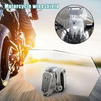 motorcycle windshield denoise easy installation useful highten motorcycle windscreen for moped