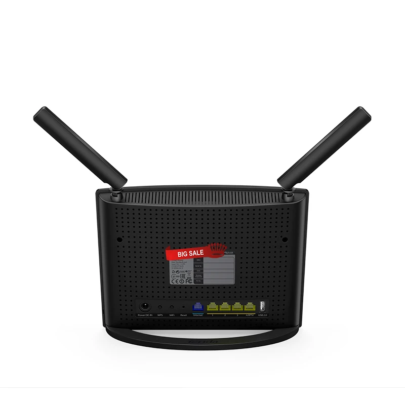 GLC9 AC1200M Гигабитный беспроводной WiFi роутер с 2 4 ГГц/5 0 ГГц высоким коэффициентом