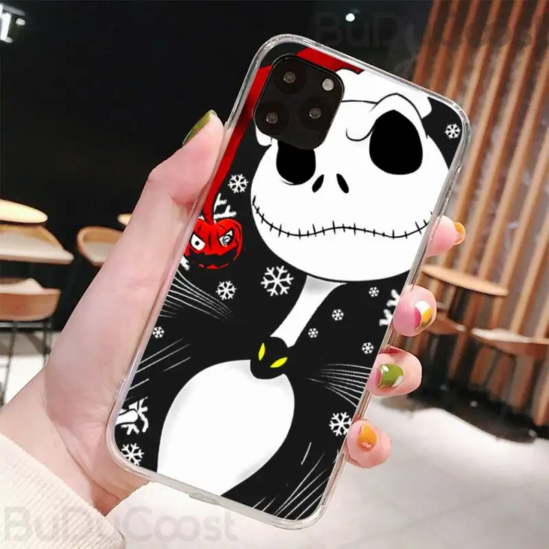 

The Nightmare Before Christmas Phone Case For iPhone 7 8 Plus X XS Max XR Coque Case For iphone 5s SE 2020 6 6s 11Pro