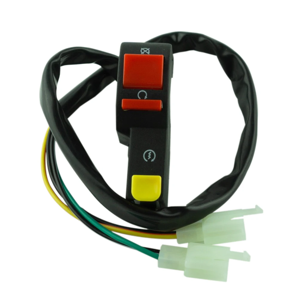 Переключатель руля мотоцикла Электрический Kill Stop Starter Start Switch ATV On Off для 50cc 110 125 150