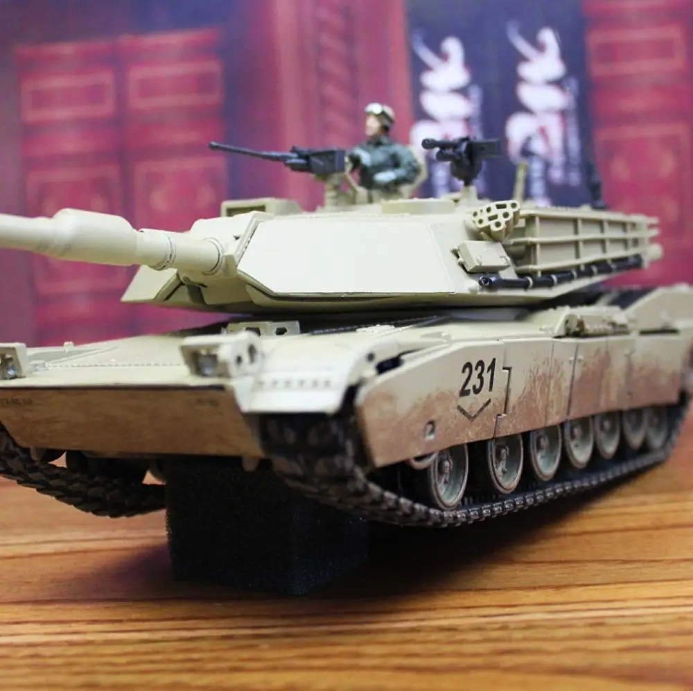 США M1A1 1/32 Готовая модель бака без литья под давлением FOV| |