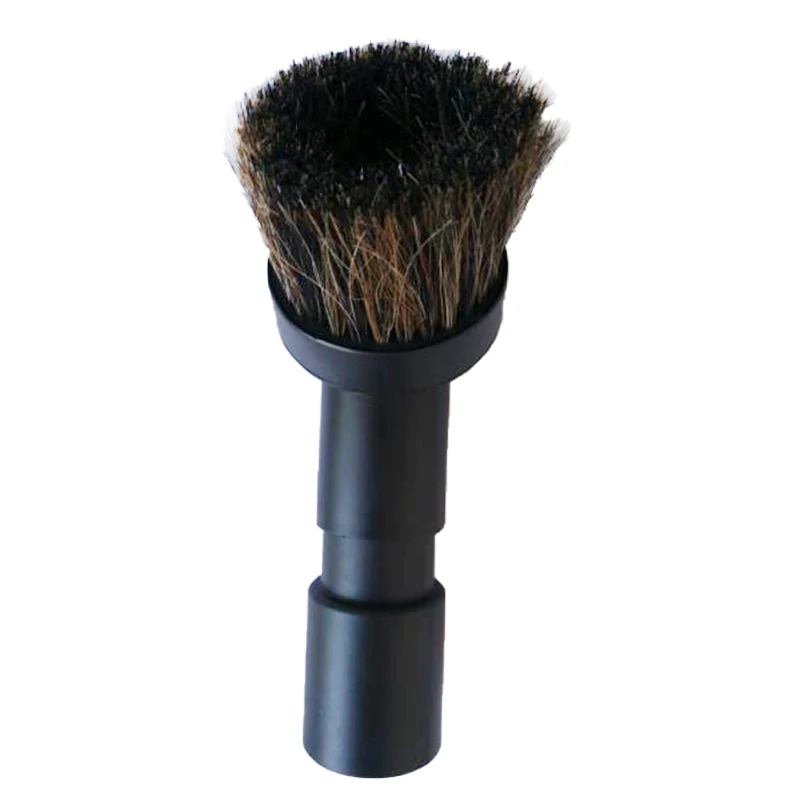 

Щетка для очистки от пыли инструмент для пылесоса из конского волоса, маленького размера, круглой формы с диаметром 32 мм до 35 мм
