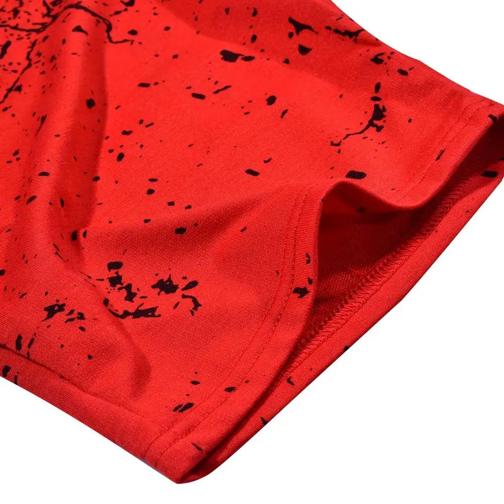 

2021 Summer Tie-dye Sports Pants Drawstring Summer Beach Comfort Shorts Breathable, Lightweight And Comfortable.