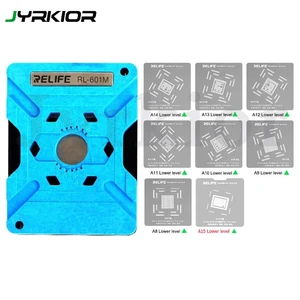 Трафаретная платформа для реболлинга процессора RELIFE RL-601M 8 в 1 для iPhone 6-1313 Pro Max IC Chip