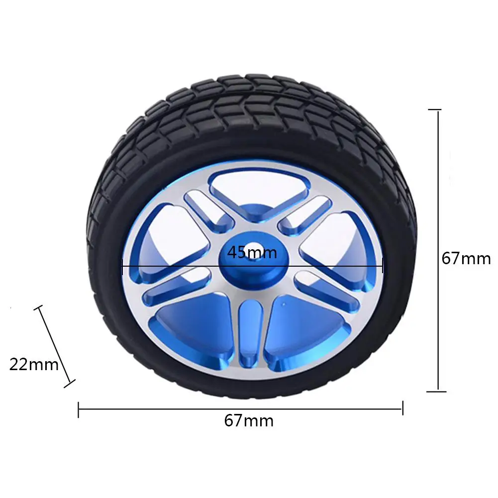 Широкие подшипники диски из алюминиевого сплава RC шины для колес модель дрифта