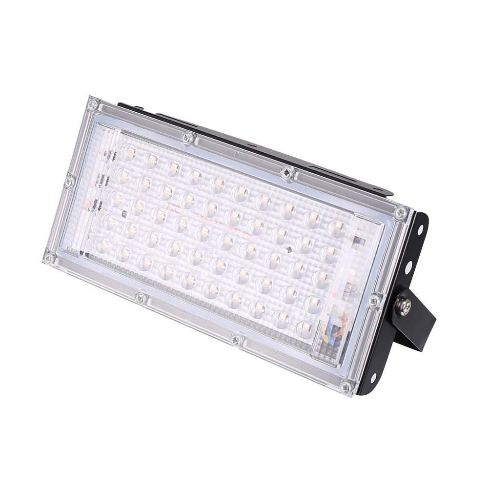 УФ-бактерицидный светодиодный светильник 50 Вт прожектор уличный садовый