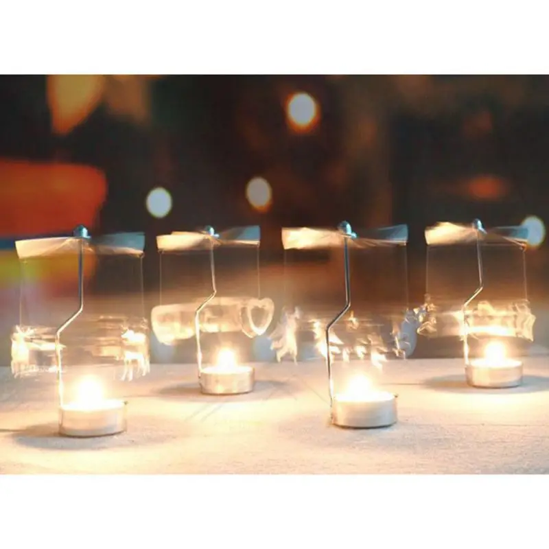 Подсвечники вращающийся подсвечник мельница металлический для свадебного ужина