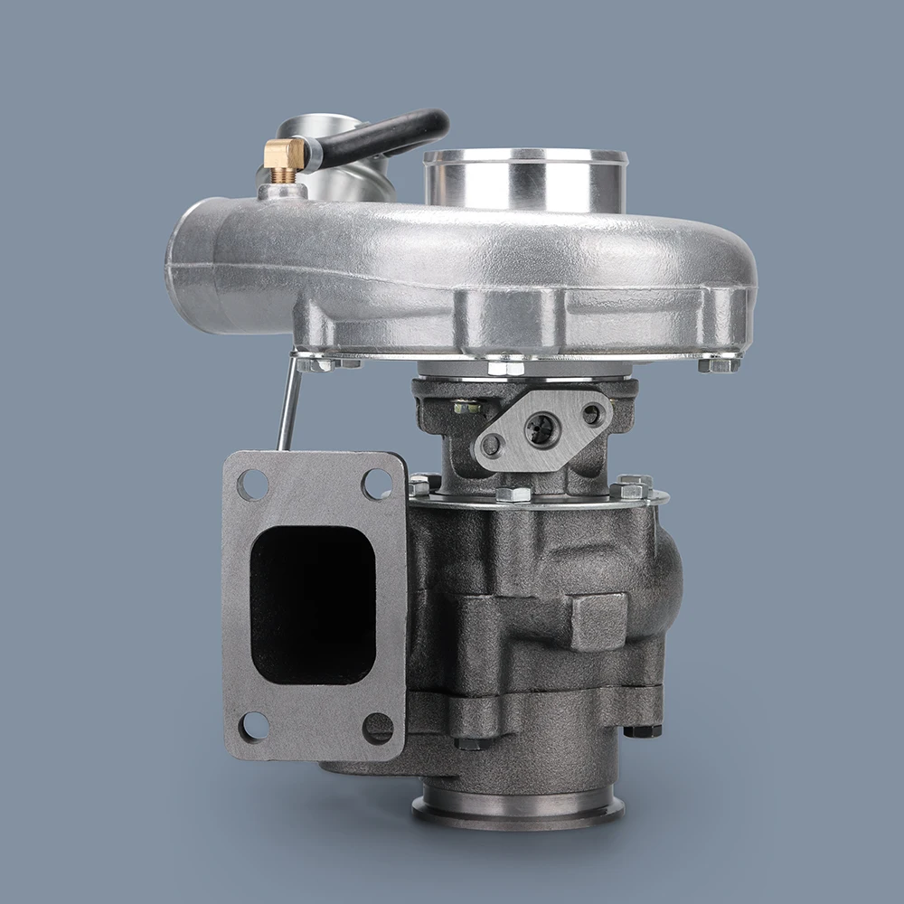Турбокомпрессор T3 A/R .63 TD42 TD42T1 GU GQ Y60 Y61 турбонагнетатель с V образным ремешком для