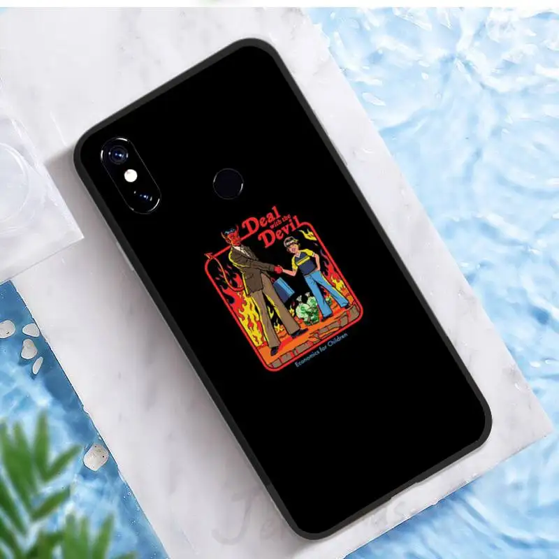 

Funny Halloween Satan Lets Sacrifice Phone Case For Xiaomi Redmi note 7 8 9 pro 8T 9A 9S Mi Note 10 Lite pro