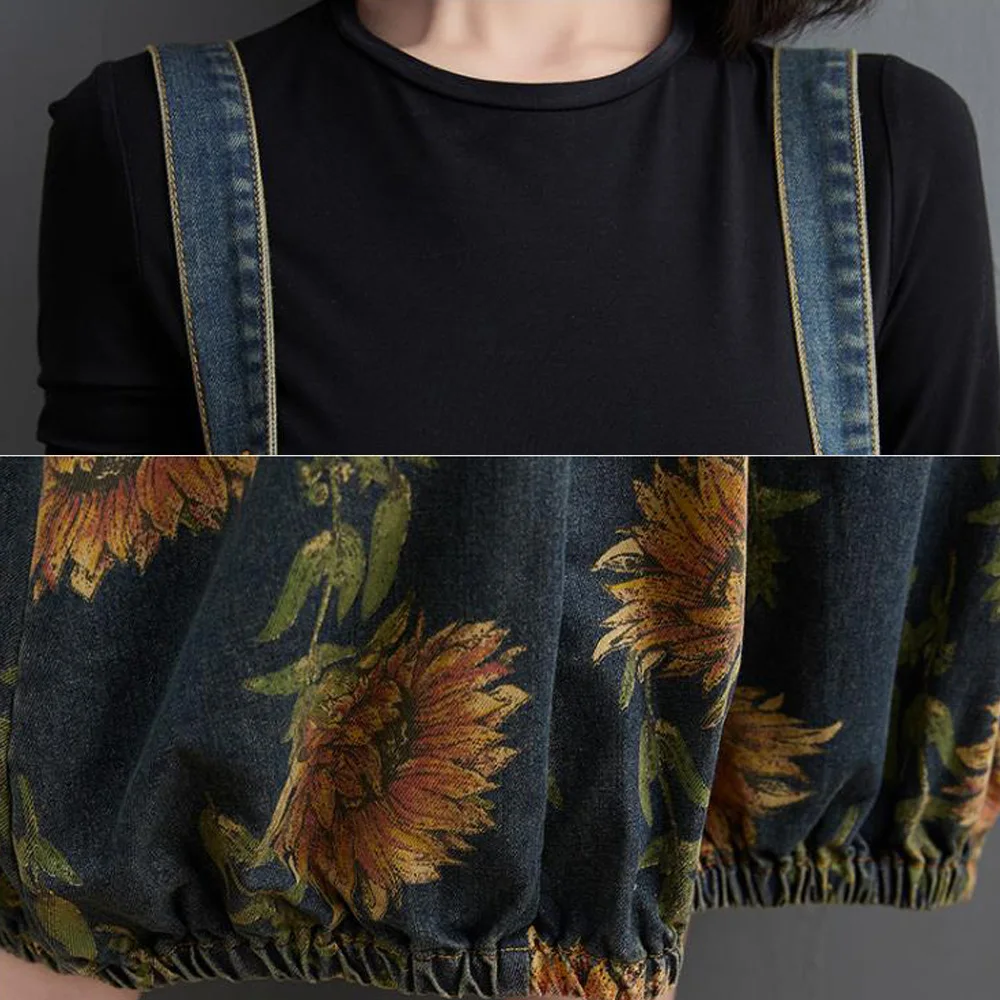 

M-2XL Summer Plus Size Jeans Dress Women Suspenders Denim Dresses Female Overalls 2021 Korean Casual Long Sundress Robe Femme