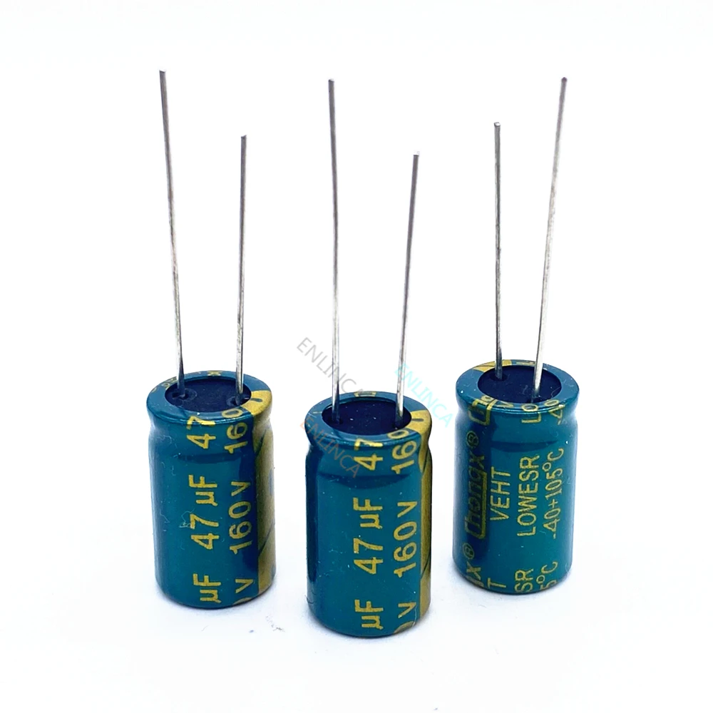 

Алюминиевый электролитический конденсатор 100 шт./лот 160 в 47 мкФ, размер 10*17 47 мкФ 20%