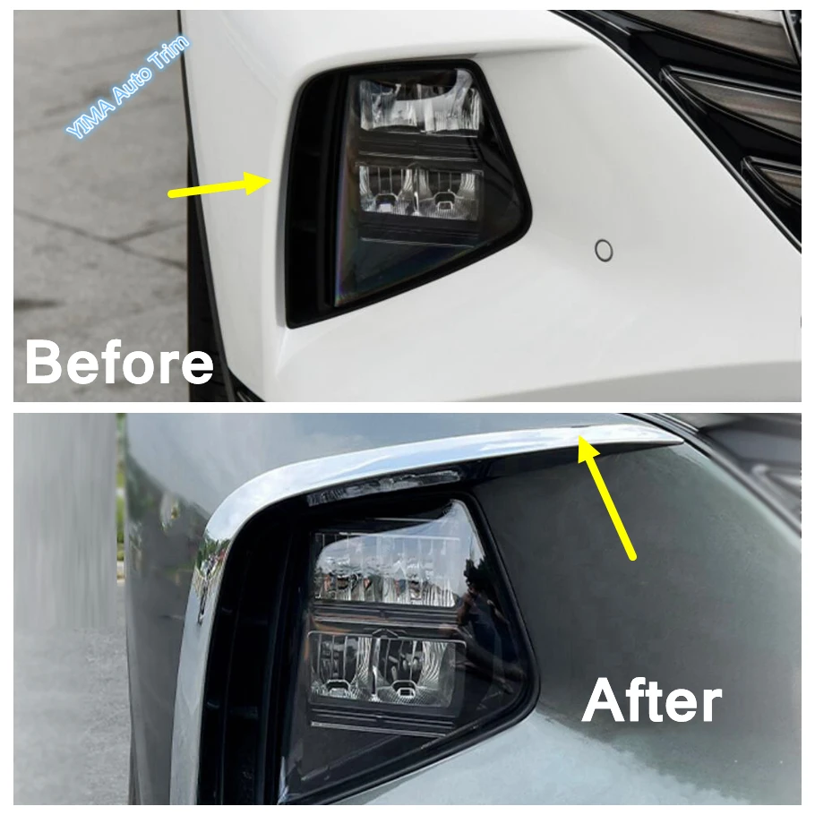 Передний бампер противотуманный/фонарь крышка лампы отделка углеродное волокно