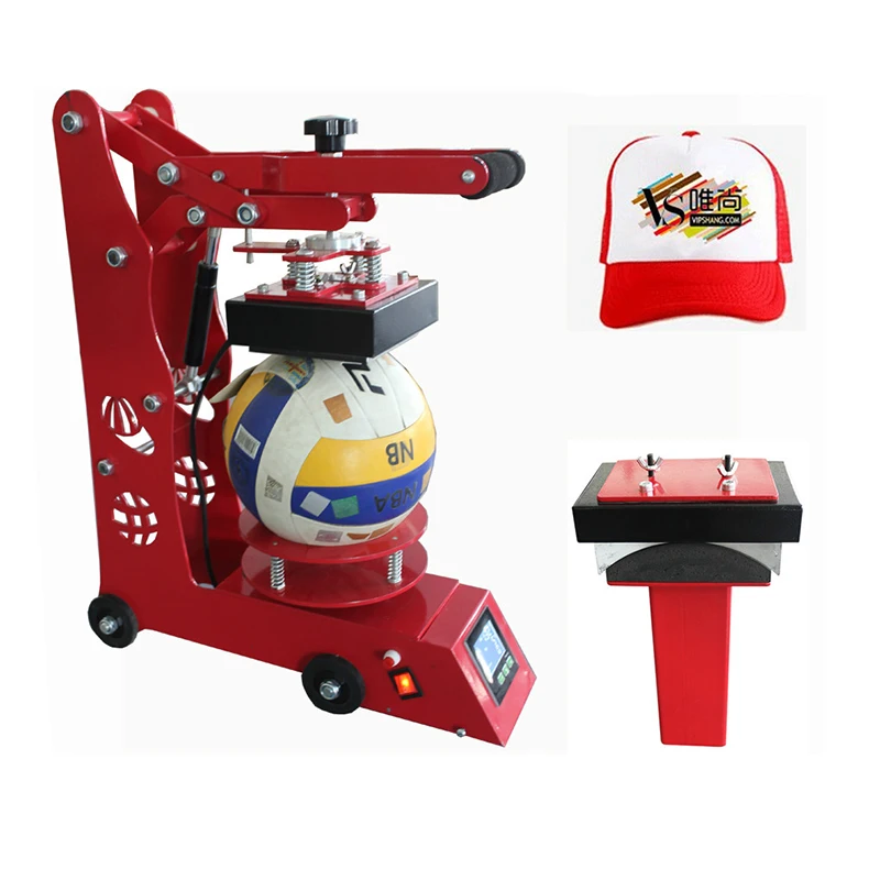 

Hot Press Ball Printing Machine Two In One Thermal Transfer One Machine Multifunction High Accuracy Intelligent Hot Cap Machine