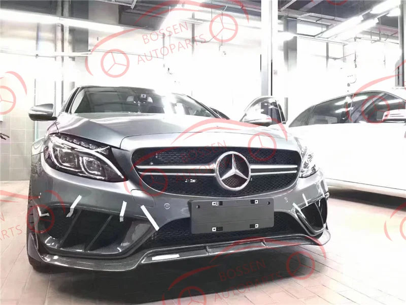 Подходит для спортивного автомобиля Mercedes W205 2015 18 с передней противотуманной