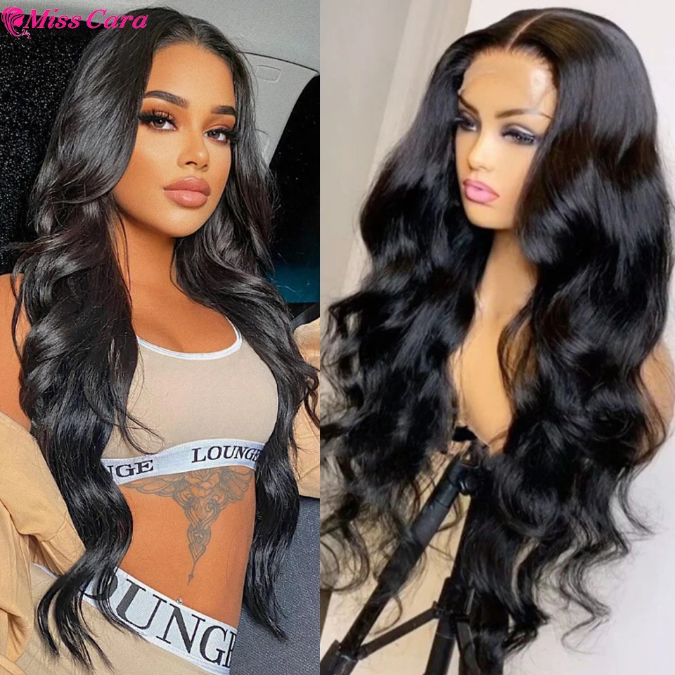 Body Wave T Part Lace Front Wig 4x4 Lace Closure Wig Pre Plucked Invisible Knot Human Hair Wig 5X5 Lace Closure Human Hair Wigs